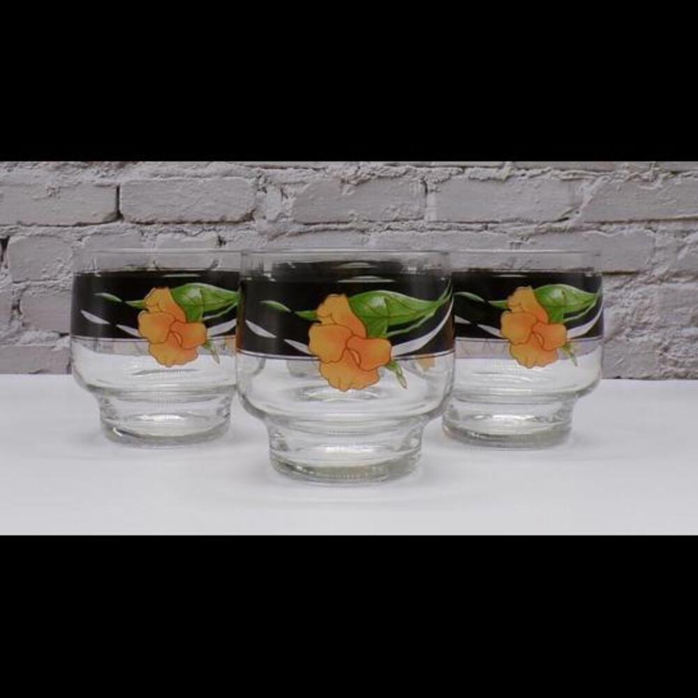 Vintage Sango Glasses (Memories) Set of 4